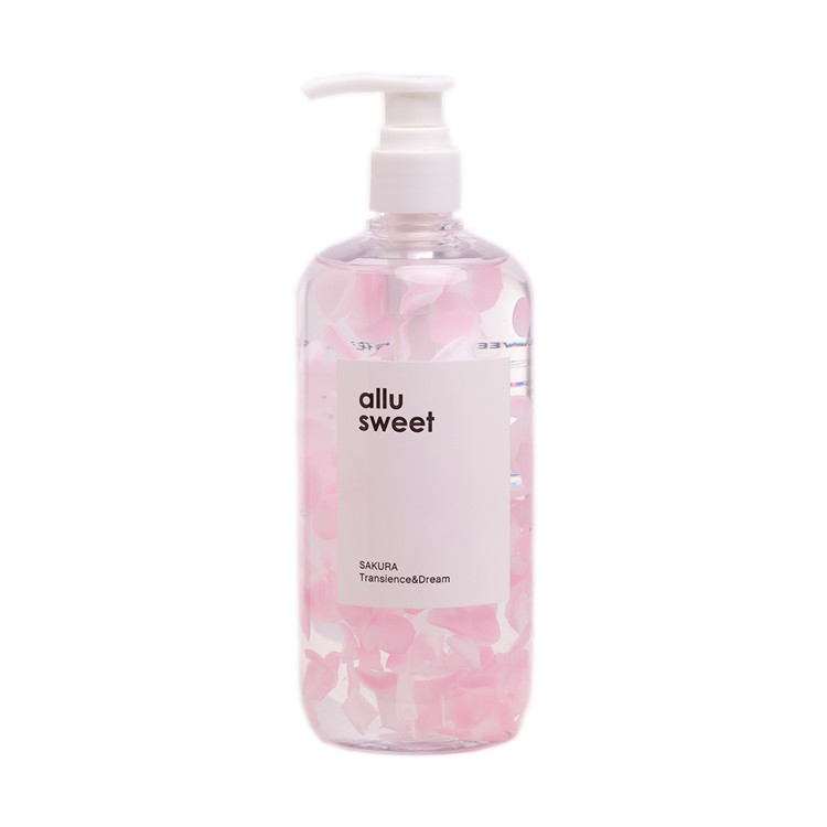 Shower Gel Petals with Esstencal Oil Private Label OEM Whitening and Natural Rose Pink Body Rosa Perfumed 500g 36months