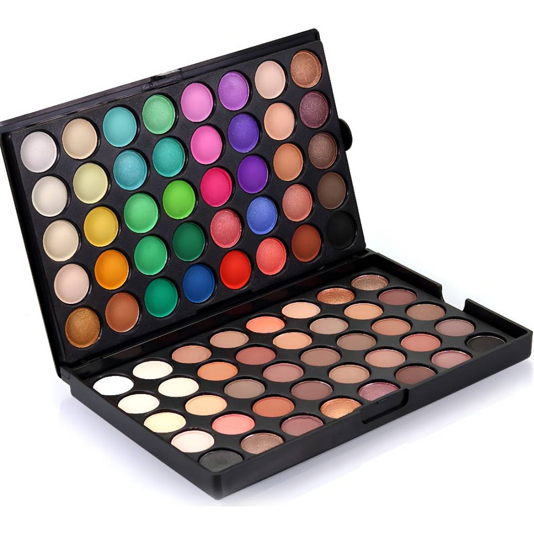 80 Colors Eyeshadow Palette Private Label Custom Eye Shadow Palette Rainbow Matte Shimmer Makeup Make Your Own Packaging Low Moq