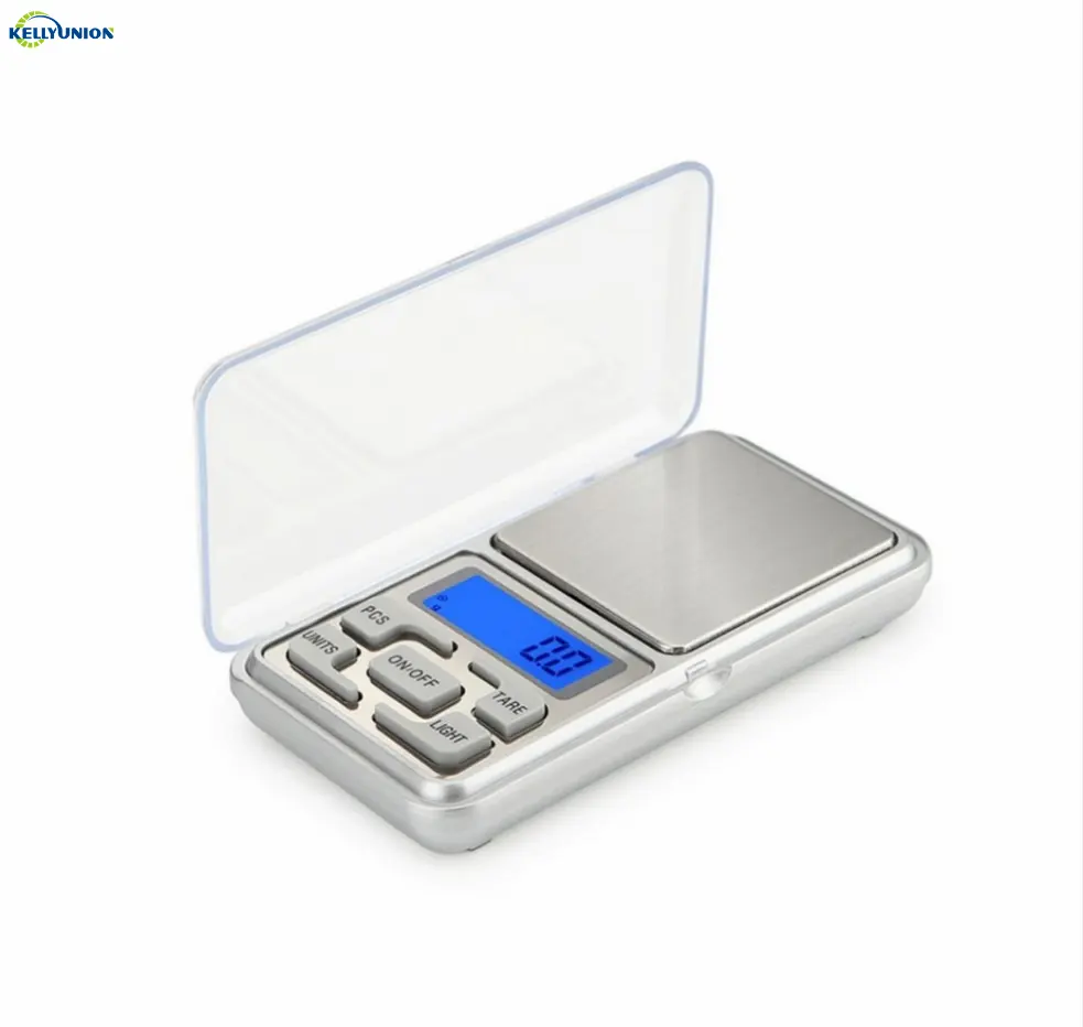 Mini Digital scale electronic balance weigh LED Backlight Pocket Scales Jewelry Gold  Herb Scale