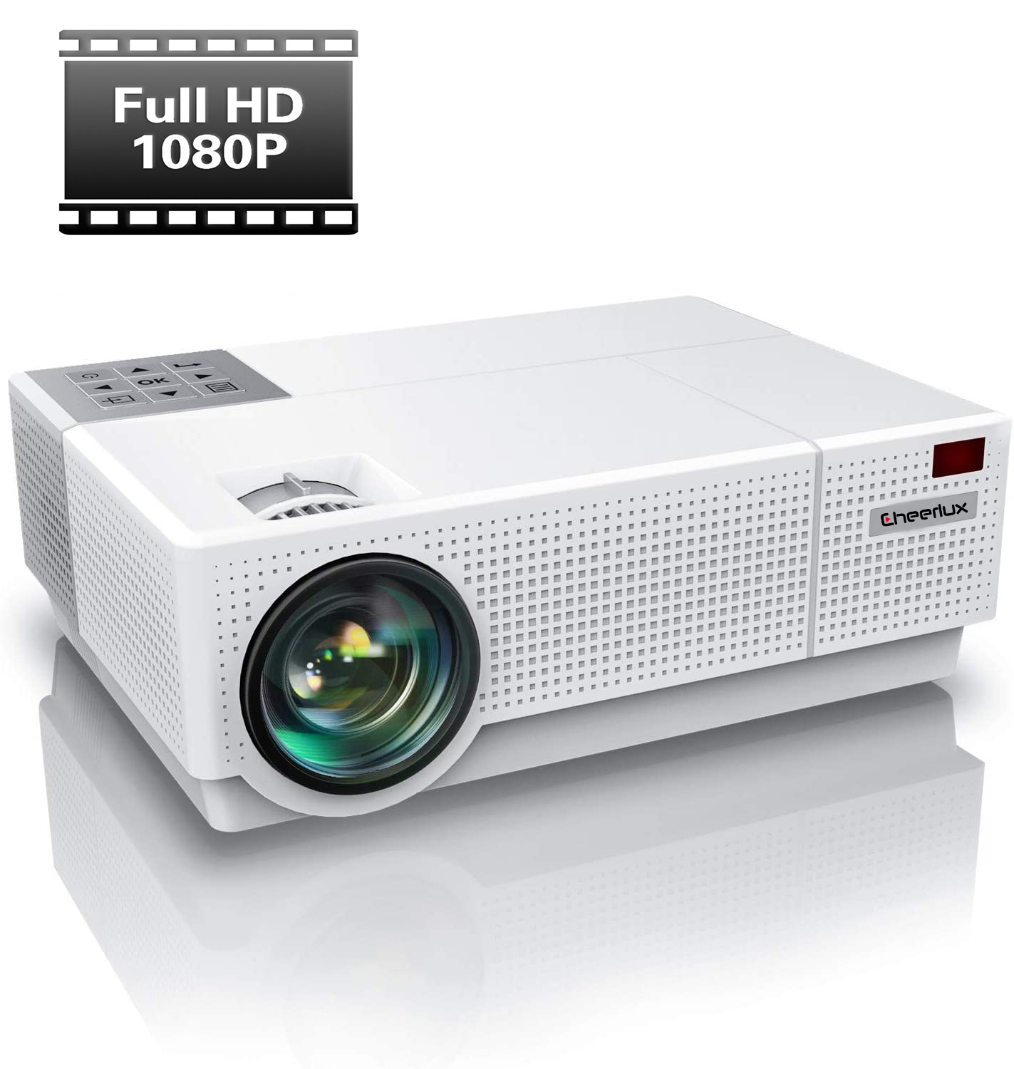 2020 новое обновление Native 1920x1080p Led 3D мультимедийный проектор Full HD Портативный кинотеатр офис обучение Proyector