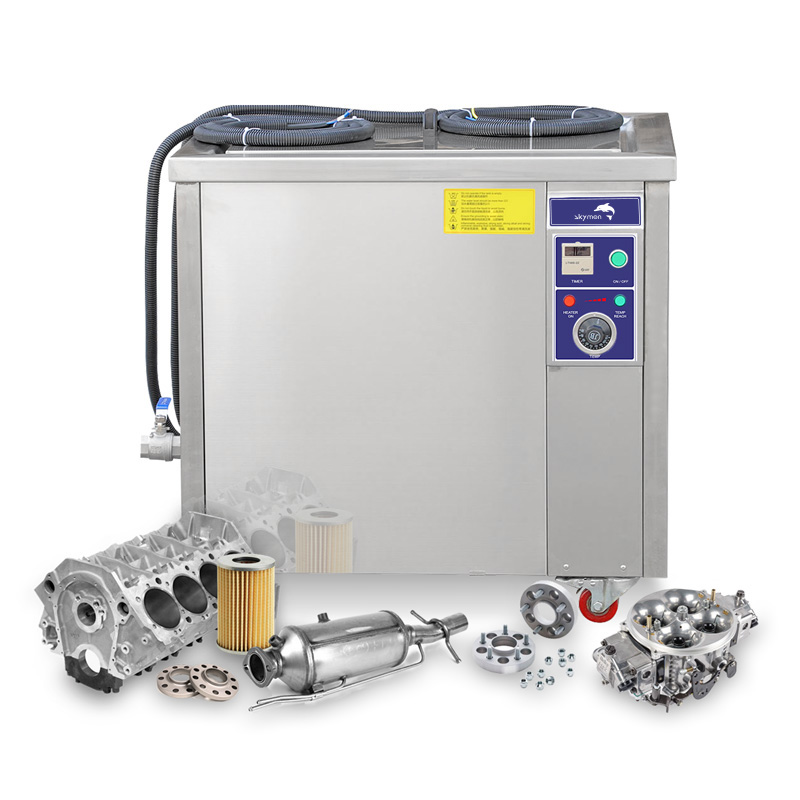 Skymen JP-360ST 1800W 135L Digital DPF Industrial 135L Industrial Ultrasonic Vessel Engine Parts Cleaning Machine