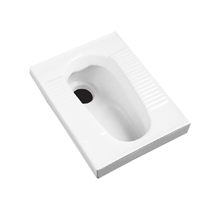 Керамическая сборка-в Платформе Gravity-fed flushing system Squatting Pan W.C
