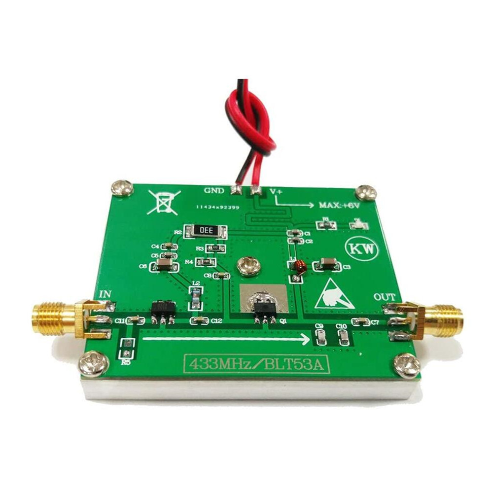 Taidacent 2W RF передатчик сигнала модуль усилителя для беспроводной связи Si4463 SI4432 433 МГц усилитель мощности Blt53A