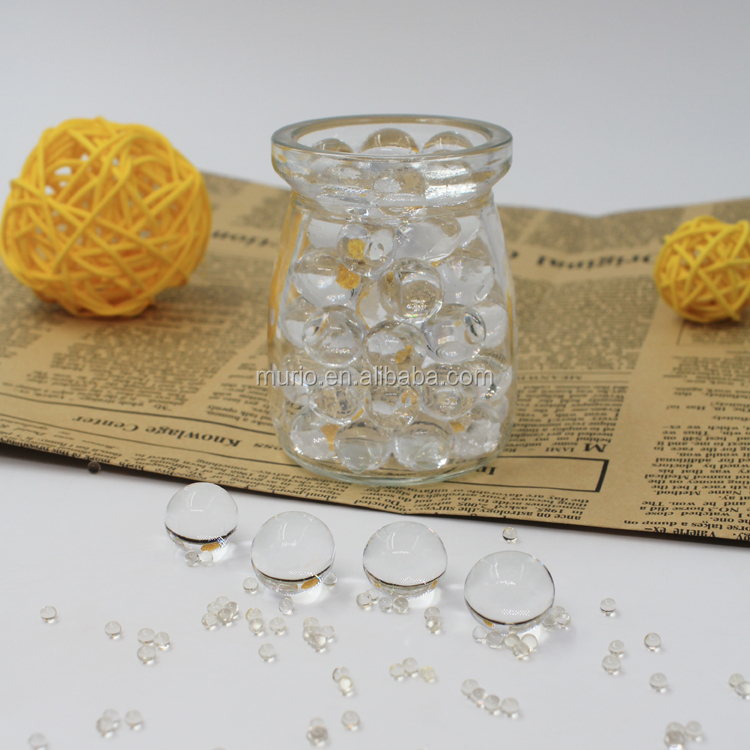 Non-toxic water Crystal soil absorbent polymer beads ball jumbo pearl for kids educational