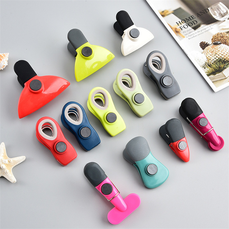 Kitchen tools for Magnetic Clips and Clips for Food Packages Multifunction Clips for Fridge Clips for Food Packages