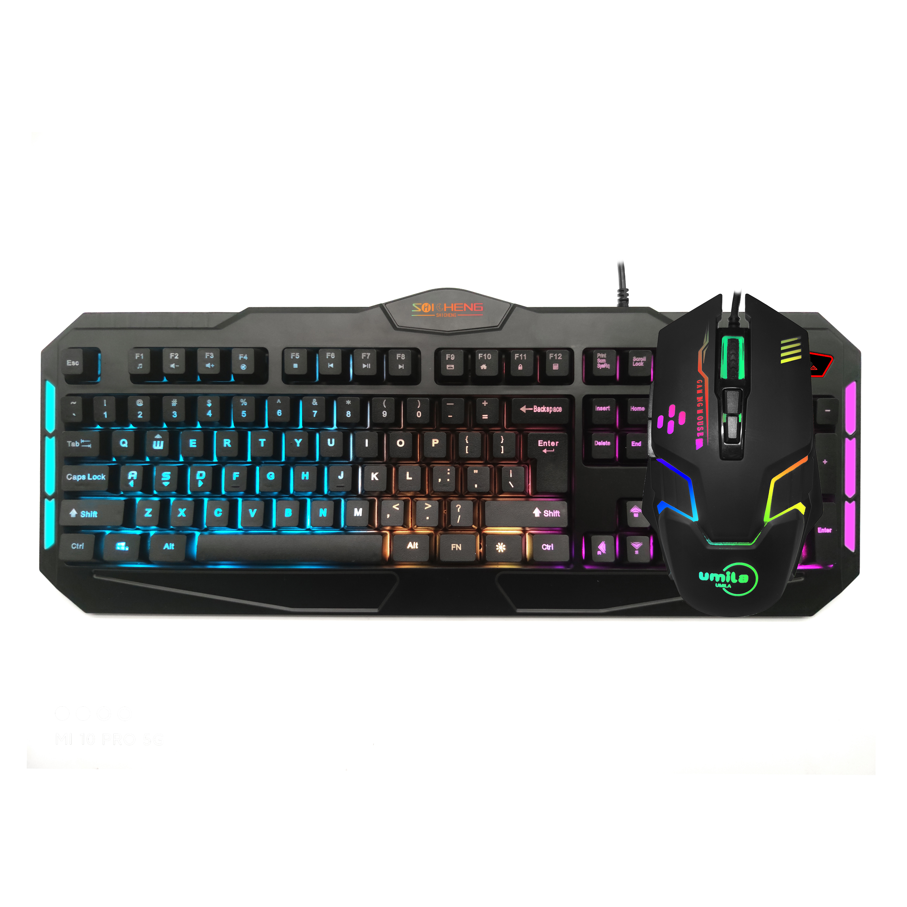 Новая модель дешевая подсветка набор 104 клавиш OEM Клавиатура геймер Радуга LED RGB Проводная компьютерная игровая клавиатура