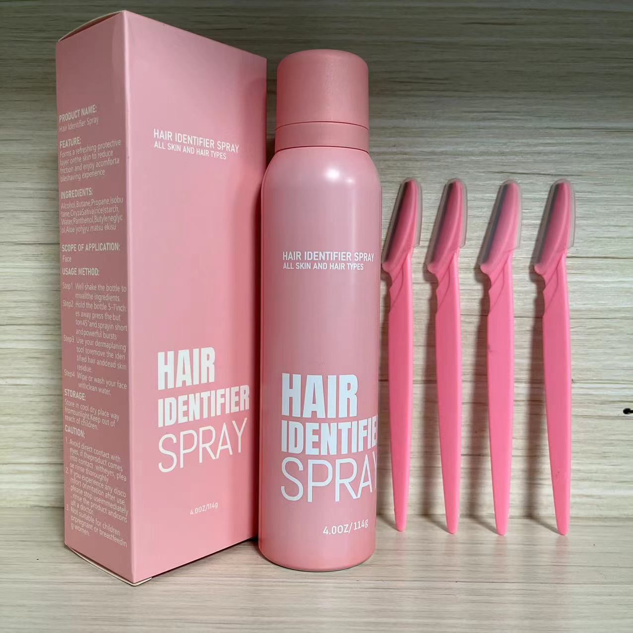 Facial Hair Recognition Soft Depilation Spray Fine Hair Shaving Feminine Beauty Personal Care Enhances Clean Facial Hair Removal