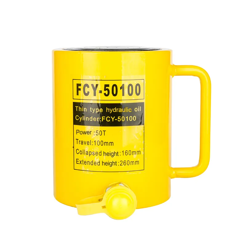Widely Used Superior Quality Long Type Compact Hydraulic Jack FCY-50100