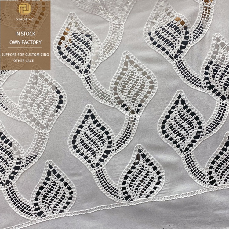 Factory direct fashion fabric clothing clothing dress accessories tablecloth all accessories machine embroidered full