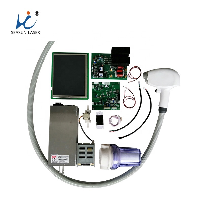 Complete Full Set Diode Laser Parts Spare Diode Laser Handle Controller Driver Manipolo Laser High Power Kits