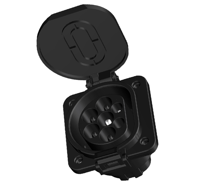 European Standard Type2 Ev Socket Charger Components 32A Ev Charger Type 2