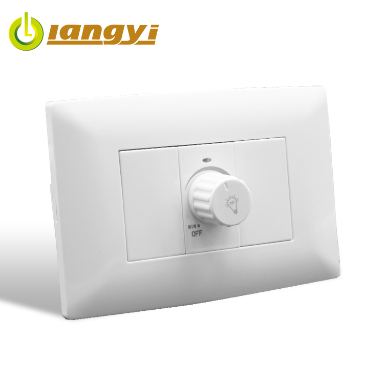 Professional Factory 12W 24W 250V Egypt Africa South America Standard Electric LED Dimmer Light Switch