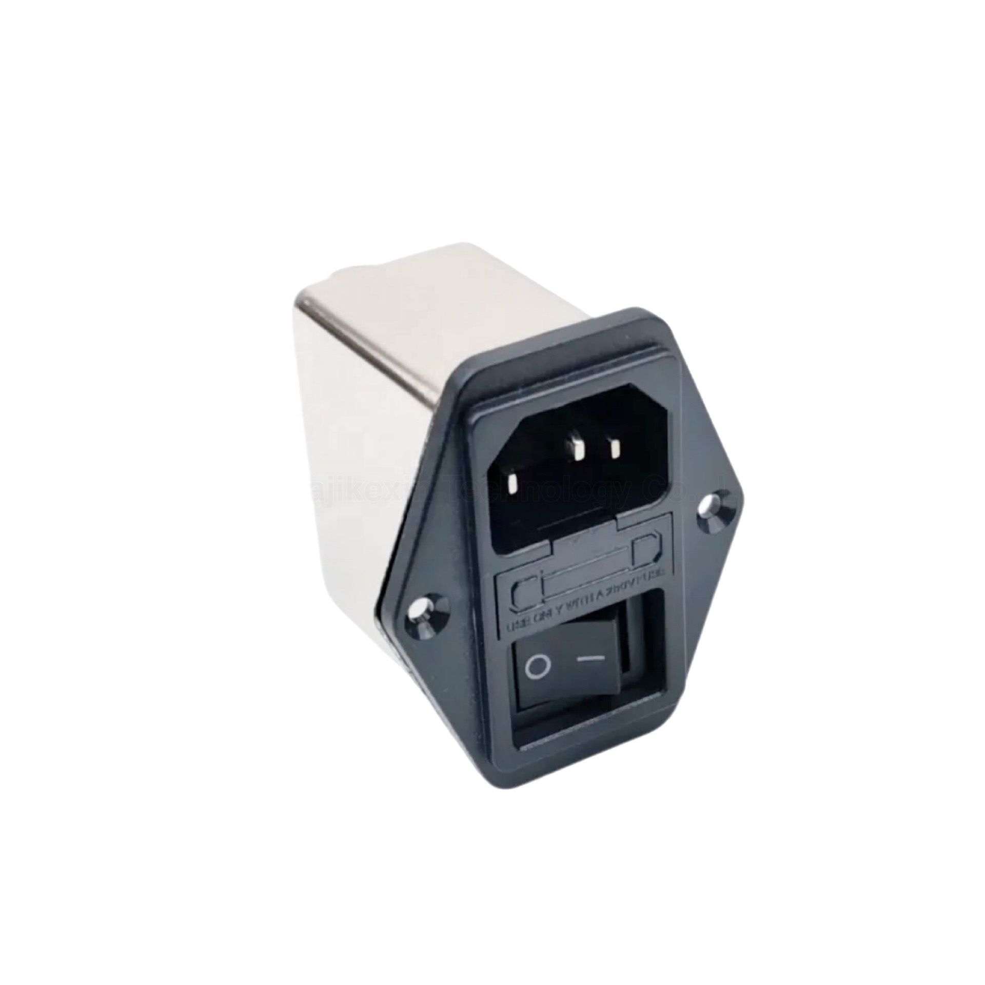 HJKX Dorexs 10A Black Switch EMI Filter with Double Fuse For Sale