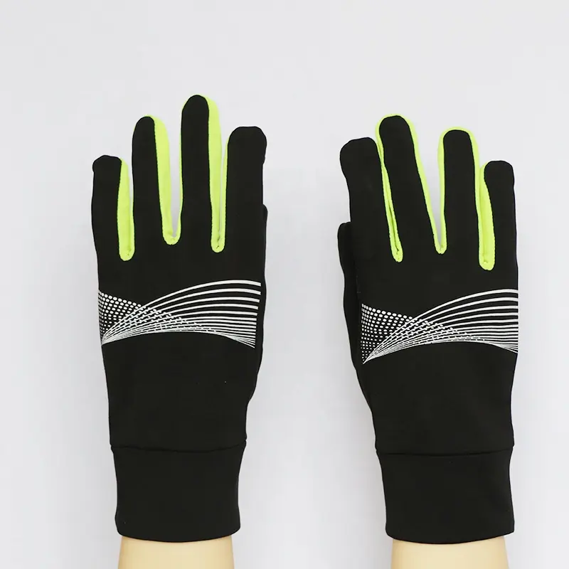 Lightweight Outdoor Reflective Anti-slip Breathable Smart Phone Touch Screen Running Glove