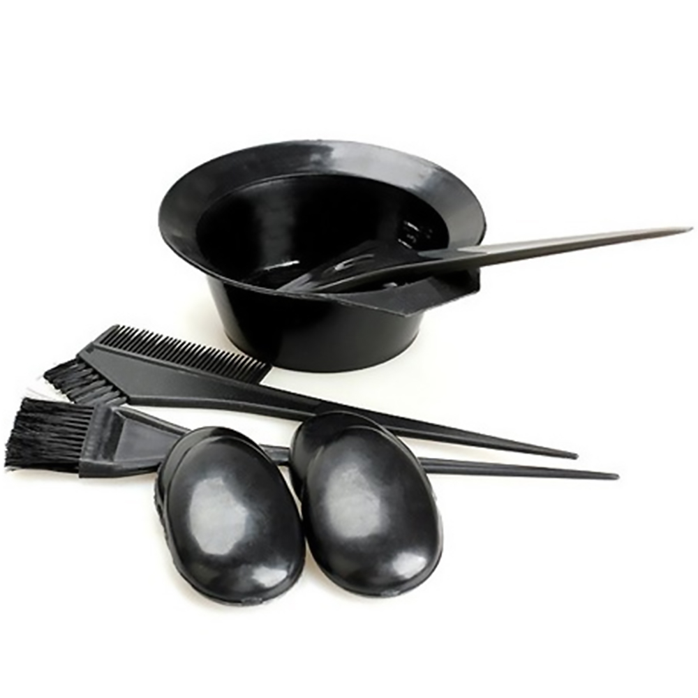 Wholesale High Quality 5pcs/set Hair Coloring Dyeing Perming Tools Mixing Bowl Hair Dye Brush and Tint Tool