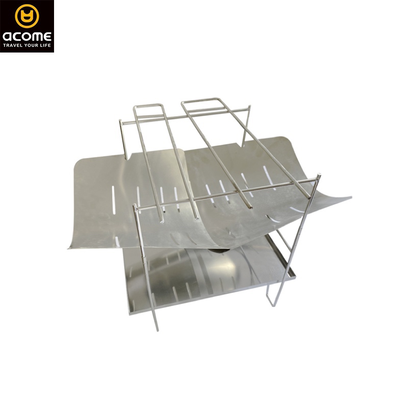 ACOME hot sale bbq grills portable stainless steel camping travel picnic tools
