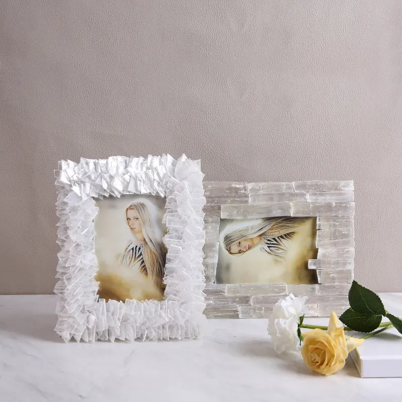 Modern Stone Photo Frames Luxury Home Decoration Accessories Art Picture Frames For Home Decor