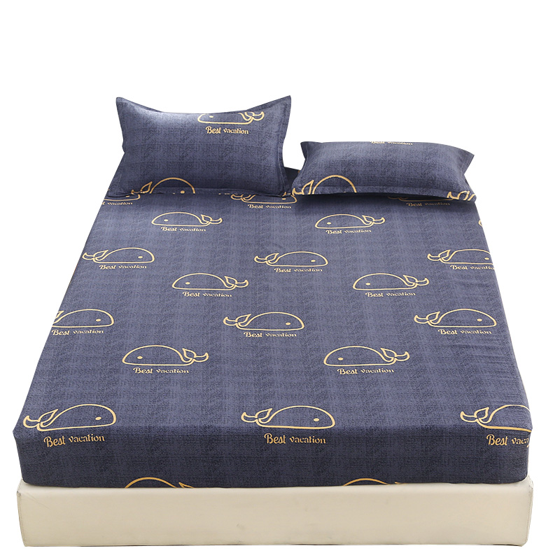 wholesale luxury linen fitted sheets queen size 100% polyester beding set