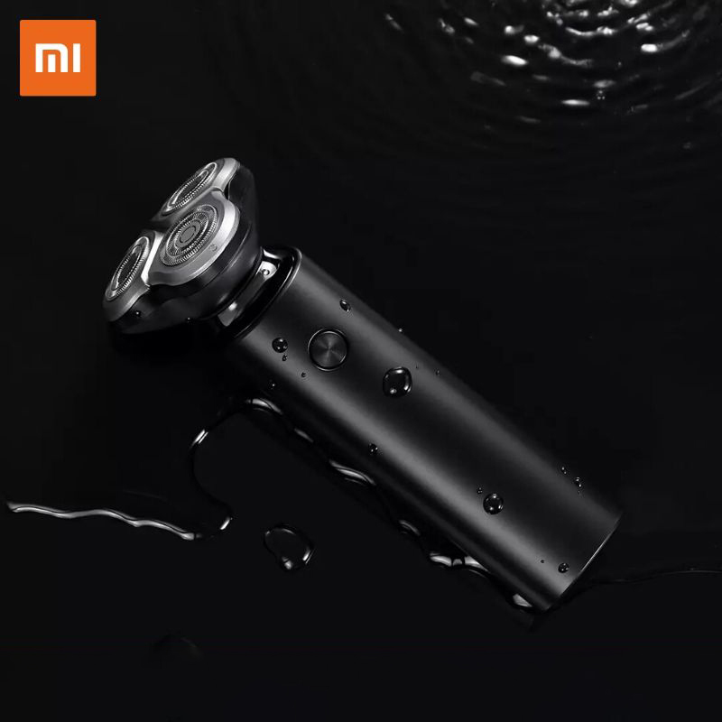Электробритва Xiaomi MIJIA S500 Для мужчин, электробритва для влажного мытья тела, 3 резака, 360 палочек, 2 скорости