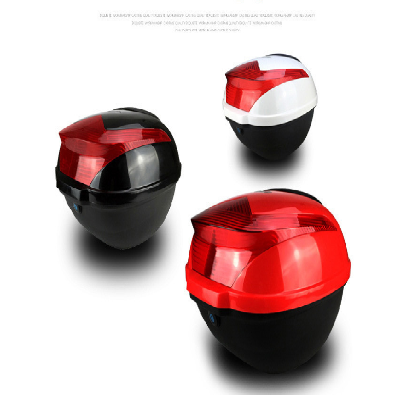17-47L ABS plastic motorcycle rear tail boxes sale in factory price