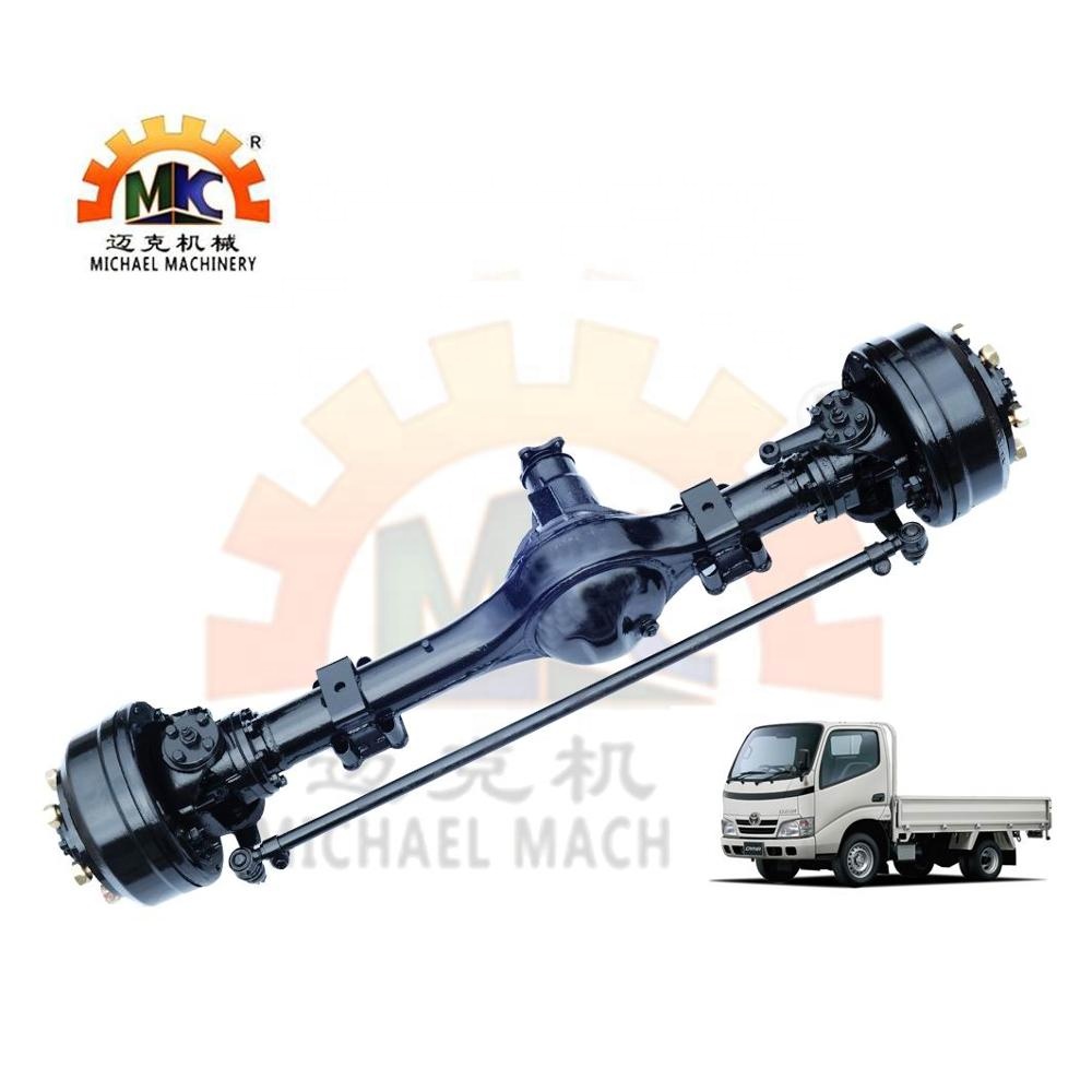 4wd/4x4 Light Truck Front Wheel Drive Steer Axle with Hydraulic Brakes