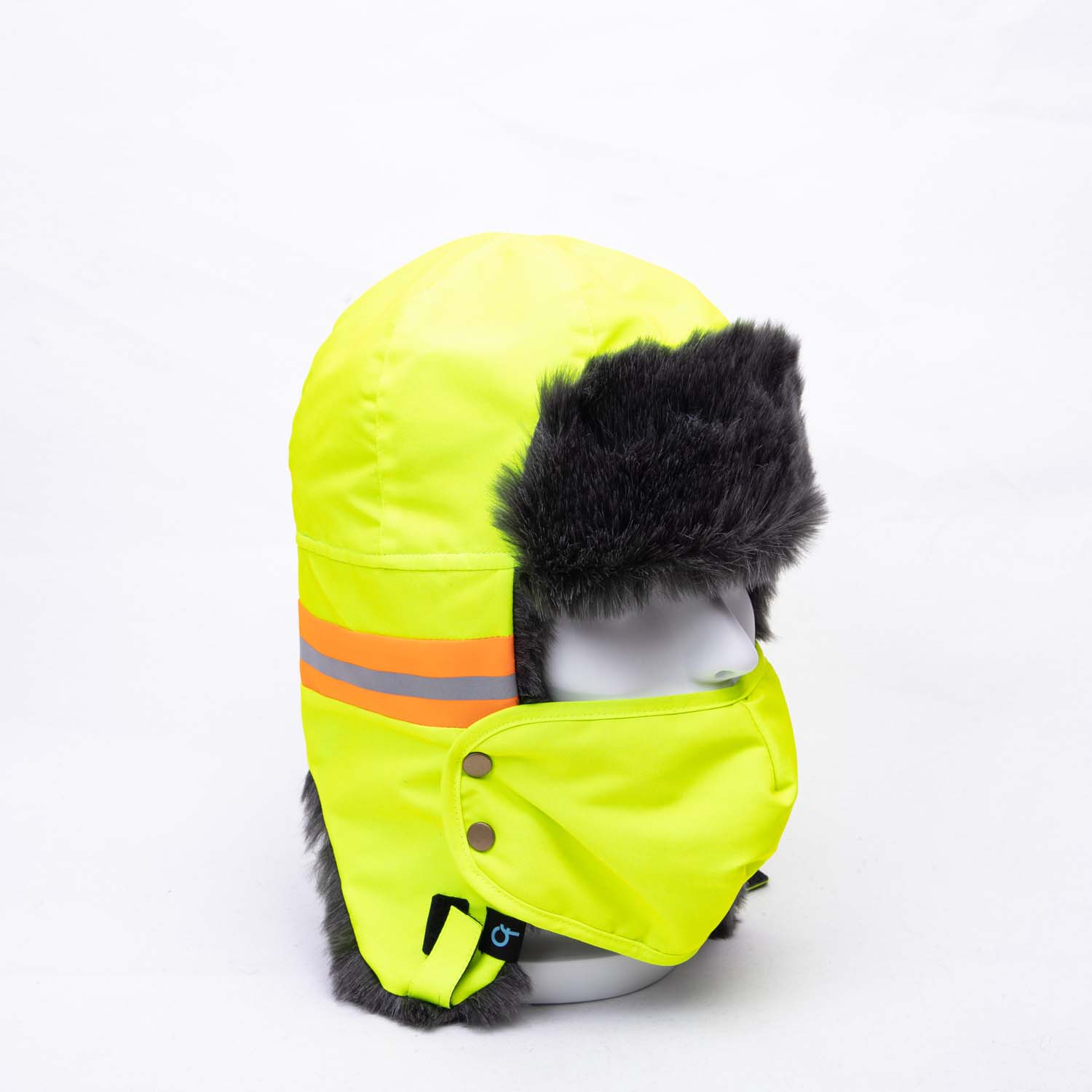 customized color materials Faux Fur ushankaTrapper Hat for Men Cotton Warm Russian Hunting Hat