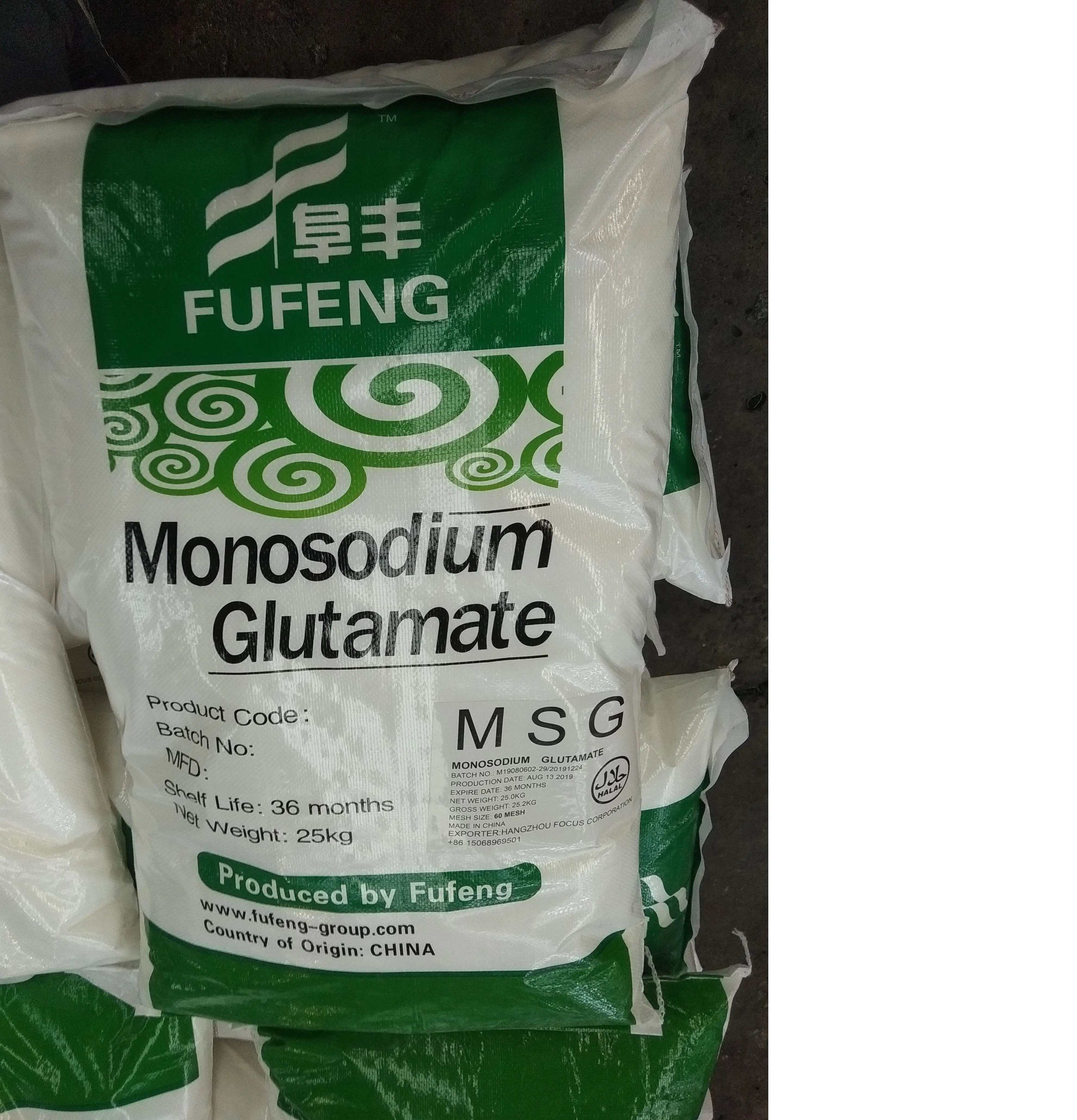 Monosodium glutamate  fufeng MSG  40 MESH