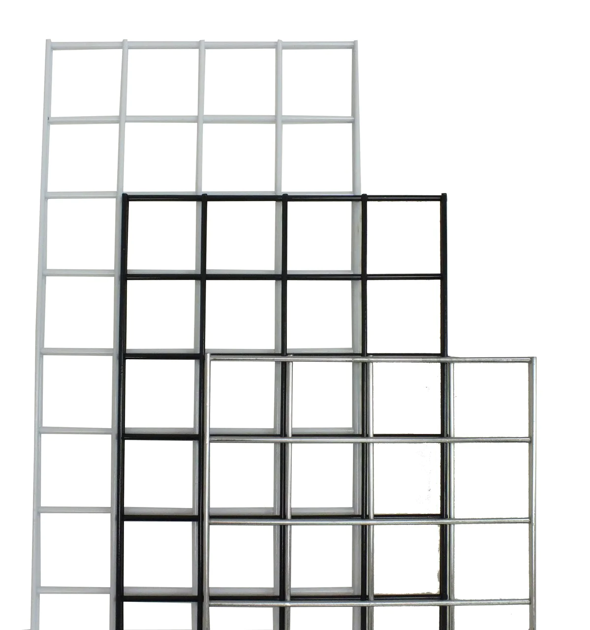 High quality 4 gauge wire Grid display shelves Welded Galvanized Metal grid wall panel