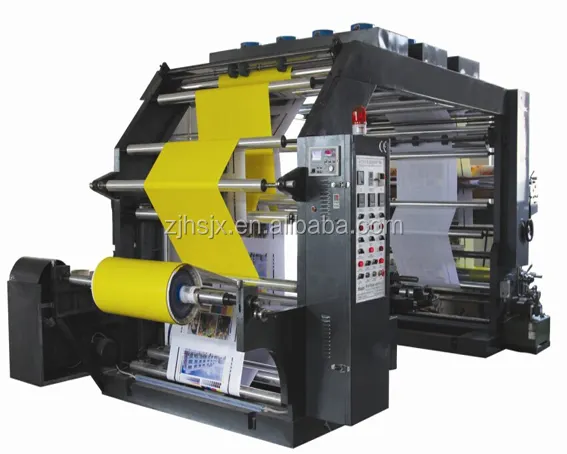 Широко используемый высшего качества высечки этикеток наклейка флексографическая печатная машина