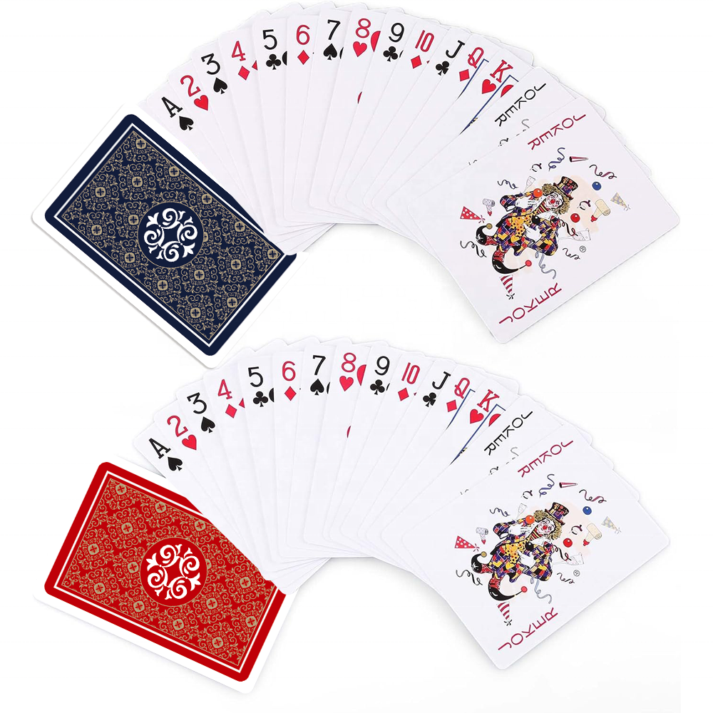 Black Index Poker Playing Cards 100% Plastic PVC China Factory Bulk Custom Logo Waterproof CMYK Accept Customized LOGO Normal