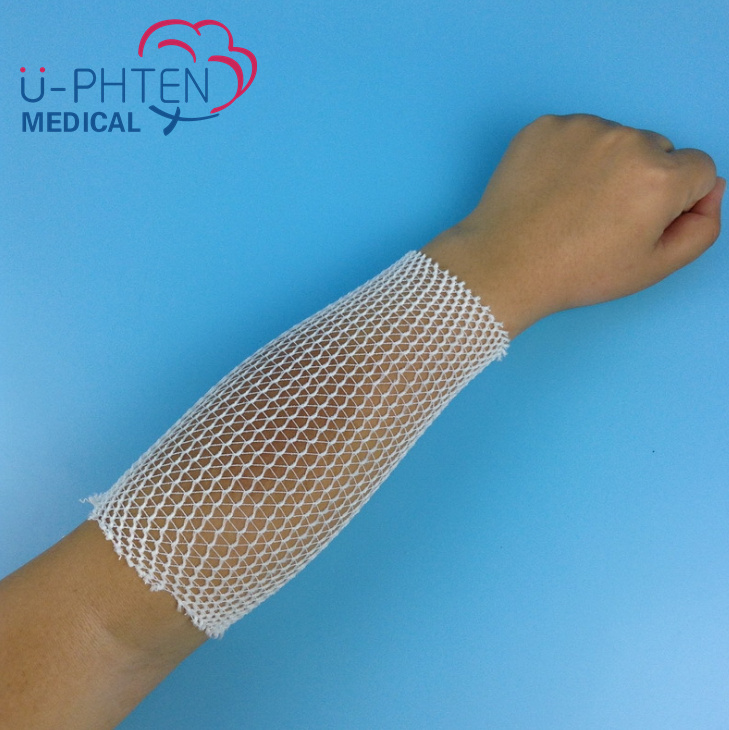 Surgical Dressing Net Bandages Mesh Tubular Elastic Net Bandage Net Tubular Bandage For Bandaging Wounds