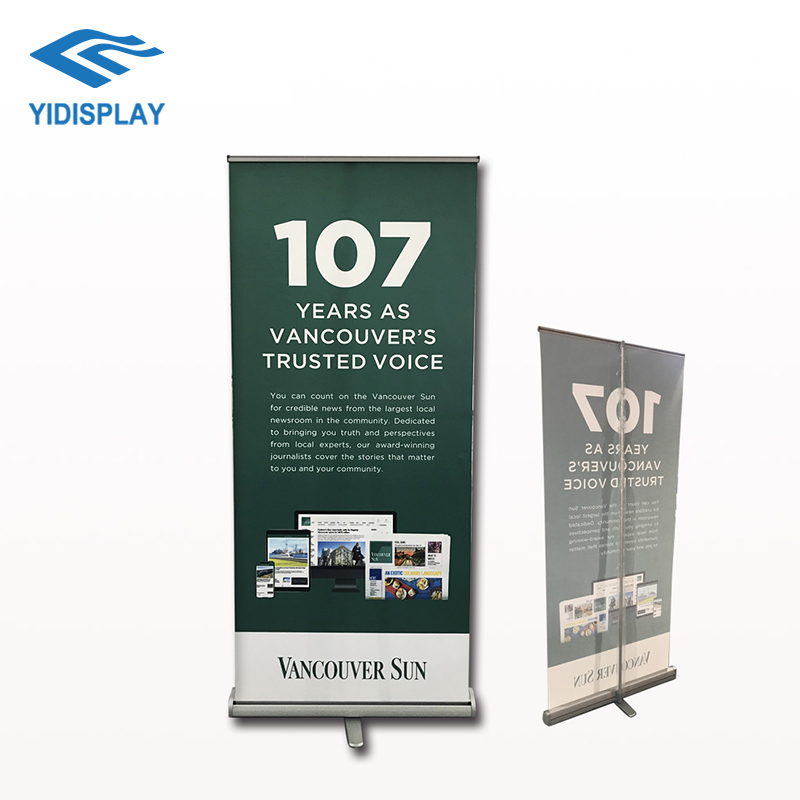 Custom Print Trade Show Promotion Displays Portable Retractable Banner Roll Up Banner