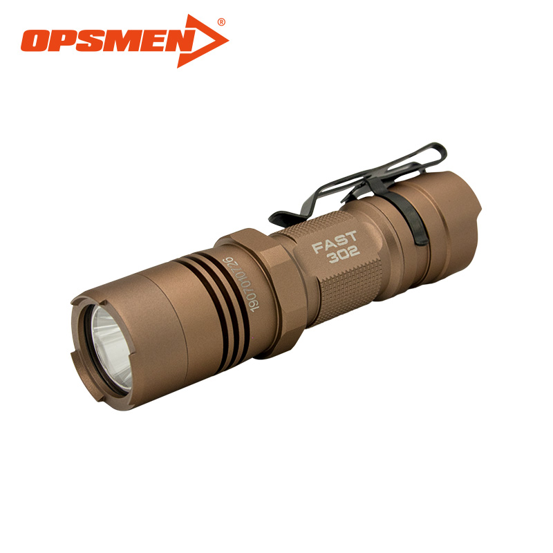 400-Lumen Opsmen Fast 302 тактический охотничий военный светодиодный фонарик высокой мощности
