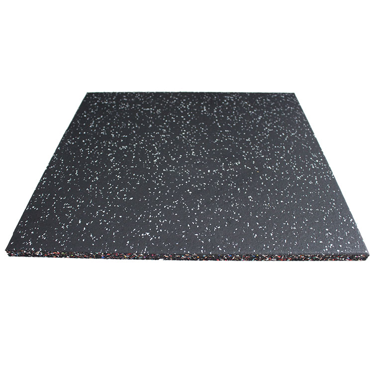 Gym rubber tiles non toxic easy installation Flooring shock absorbing floor mat