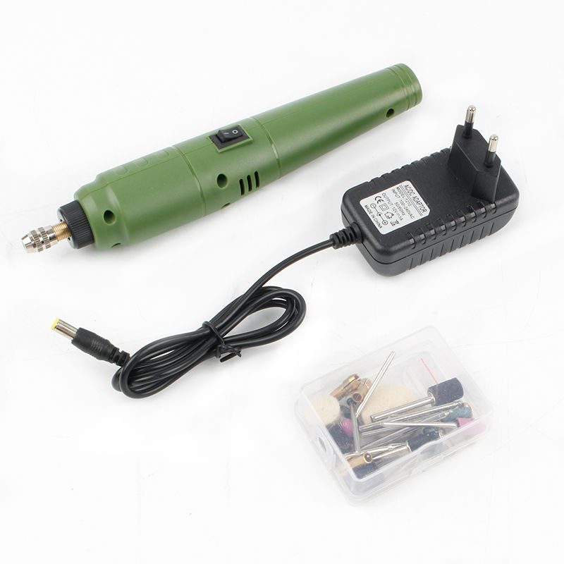 HB-003 held Mini Rotary Tool With 120set Accessories Set For Wood Jewel Stone Small Crafts Cutting Drilling Grinding Engraving