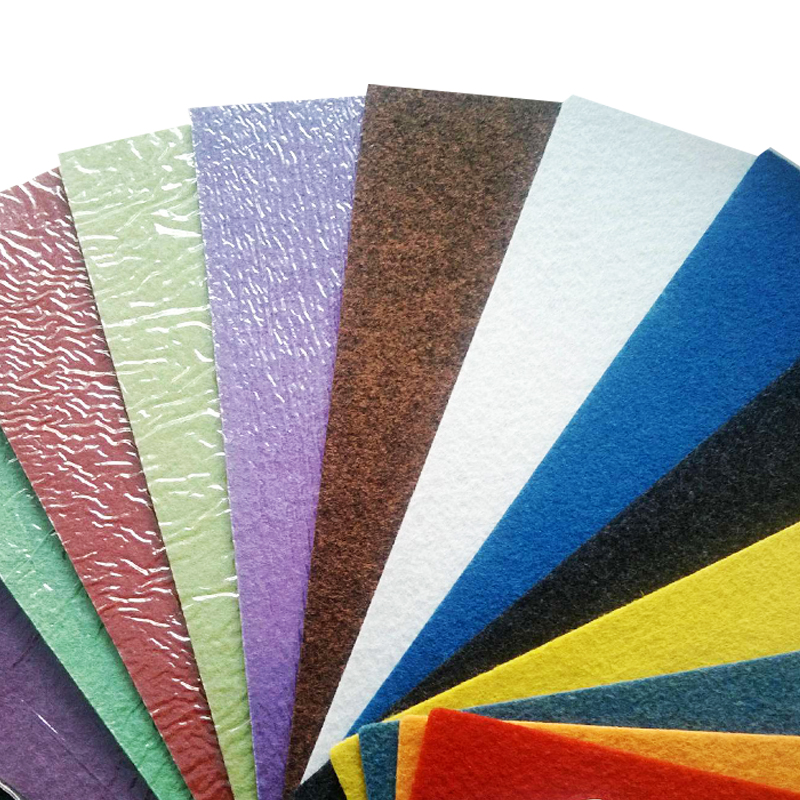 Affordable non-slip non woven needle punched carpet roll for exhibition event