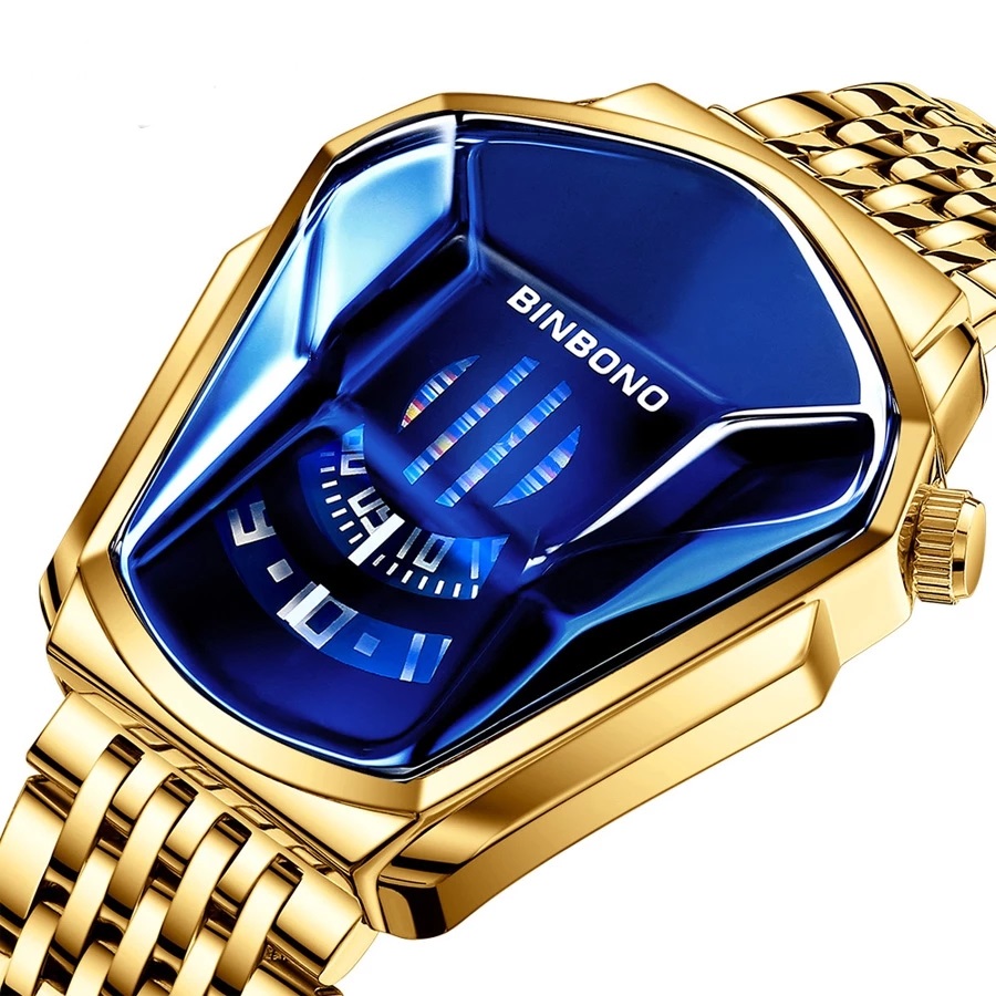 Часы reloj binbond, простые мужские часы, брендовые собственные мужские наручные Роскошные Кварцевые часы binbond