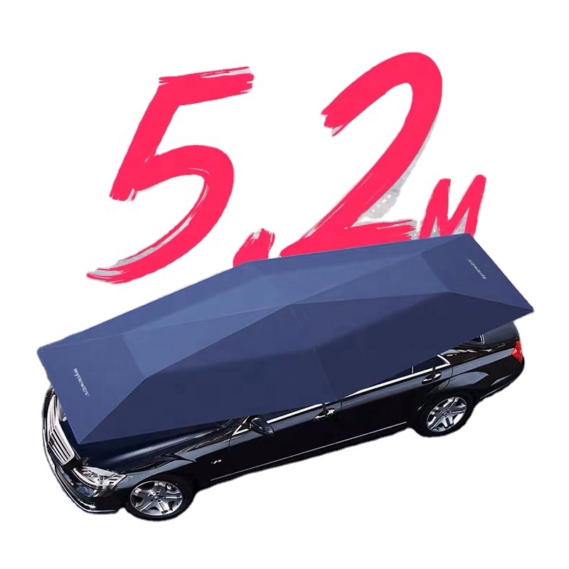 2021 Новое поступление автоматический автомобильный Зонт большого размера уличный автомобильный Зонт Защита от УФ-лучей автомобильный чехол палатка 5,2 м