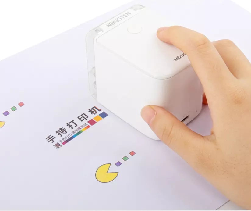 Kongten Mbrush цветной принтер, самый маленький ручной Mbrush Princube с Wi-Fi, портативный USB принтер для ручек с подключением