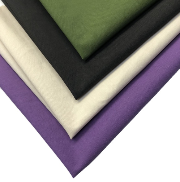 32S Cotton+Nylon fabric pu coated Woven softHandfeel For Jacket And heavy Parka downcoat waterproof