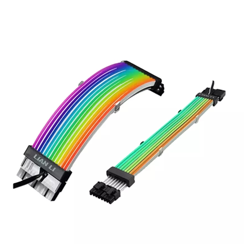 RGB 24-контактный кабель RGB Светодиодная лента Удлинительный кабель 2-контактный разъем провод адаптер питания с материнской платой синхронный запас ROHS Ce