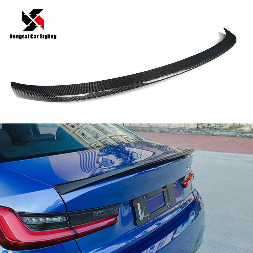 Rear Spoiler MP Style Rear Trunk Boot Lip Tail Wing Ducktail Spoiler For BMW 3 Series G20 320i 335i G80 M3 2019+