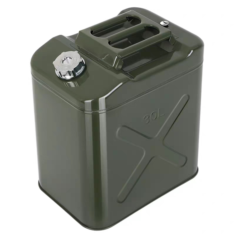 Металлический военный стандарт армейский зеленый Jerrycan 10 20L 30 литров 40 L 50 60lts бензиновое дизельное масло Топливный бак бензиновый канистра