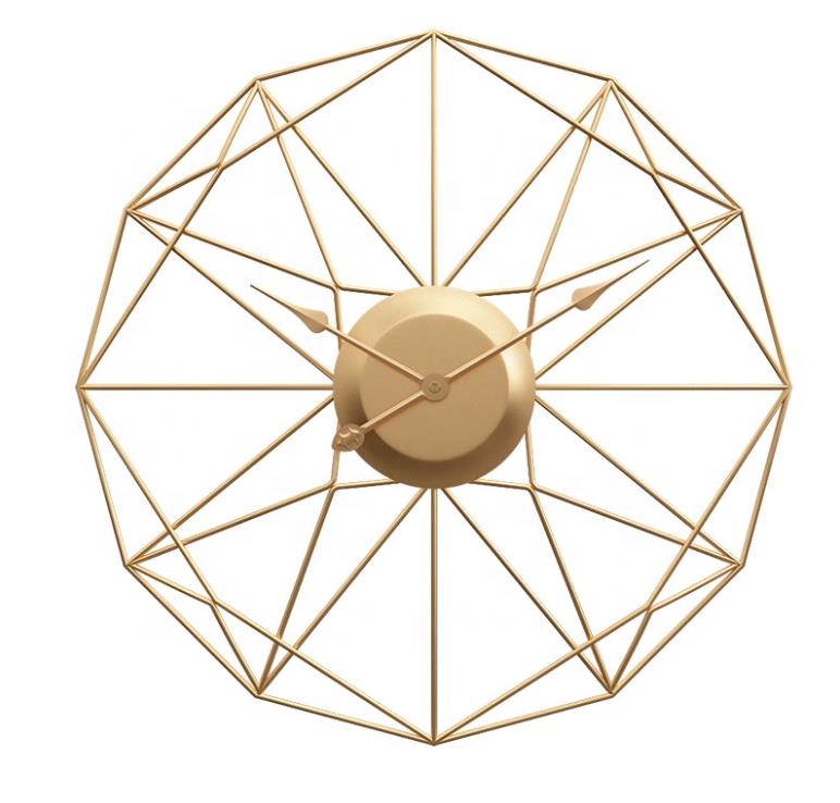 20inch 50cm Modern Design Wall Clock Oversized Metal Clock for Home Decoration, Living Room,Office