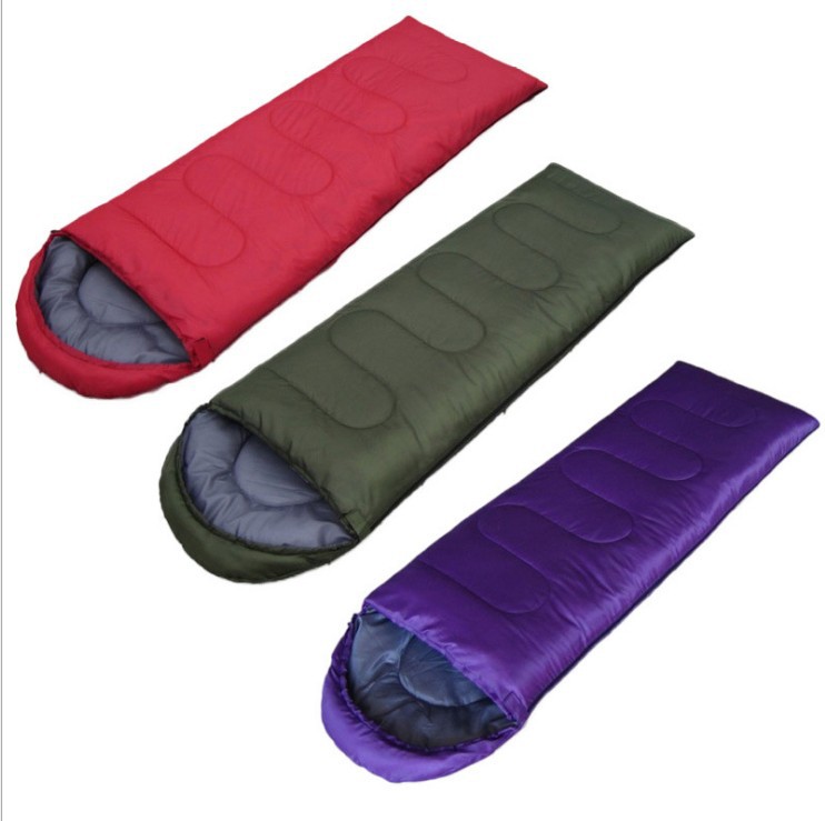 4 season envelope lazy light equipment waterproof outdoor winter sleeping bag can be customized