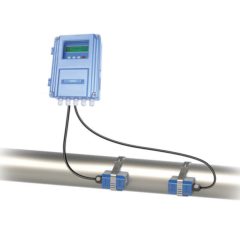 Настенный ультразвуковой расходомер воды DN100 RS485 Modbus, цифровой ультразвуковой расходомер для водопроводных труб