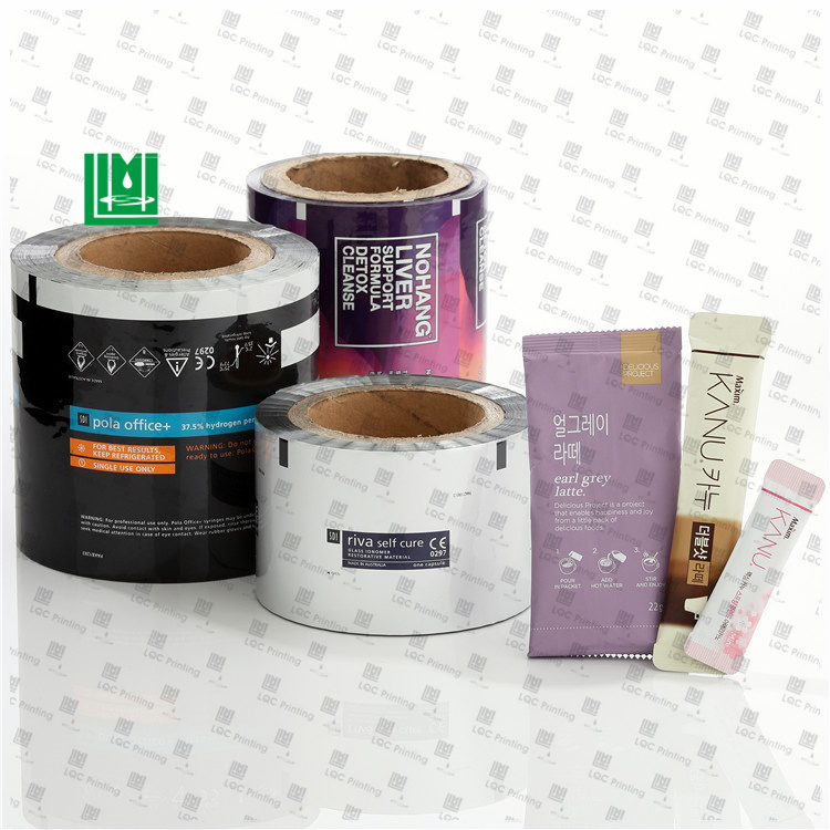 bopp pp heat seal lamination soap packaging wrap plastic metalized pet film roll bag