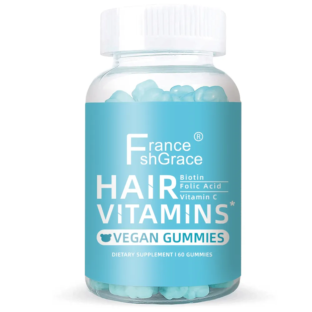 Sugar Hair Vitamins Vegetarian Gummy Biotin Vitamin Women Multi Vegan MultiVitamin