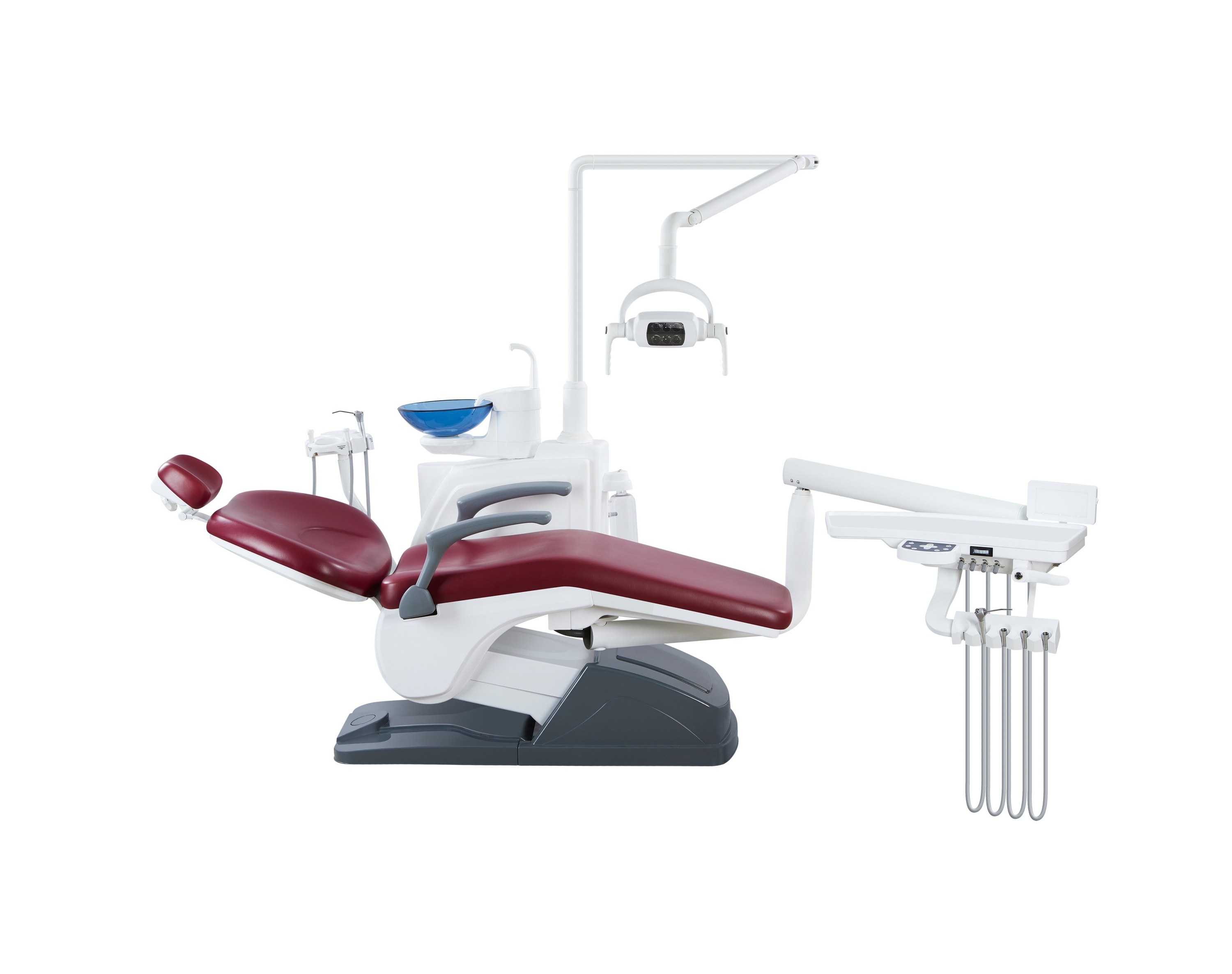 Ginee Medical Dental Equipment Dentist Instruments Lab Portable Dental Chair with dental unit for dental clinic