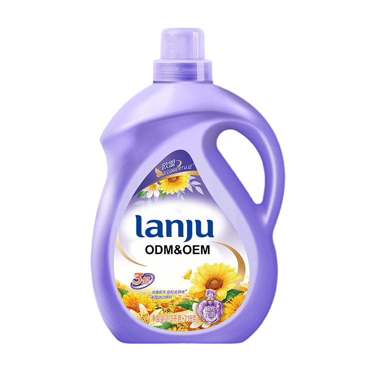 Plastic Bottles Lanju Washing Liquid Bulk Laundry Detergent Clothes For Home